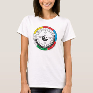 Klocka för traditionell kinesisk läkemedelskropp t shirt
