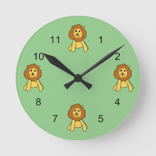 Klocka - fyra Lejon