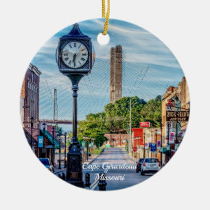 Klocka i centrala KapGirardeau Ornament