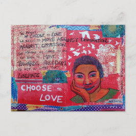 klocka krok inspiration Välj till vykort för Kärle