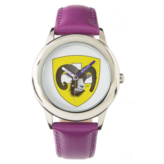 Klocka med schweizaredesignen Schaffhausen (Framsida)