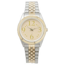 Klocka med stort nummer