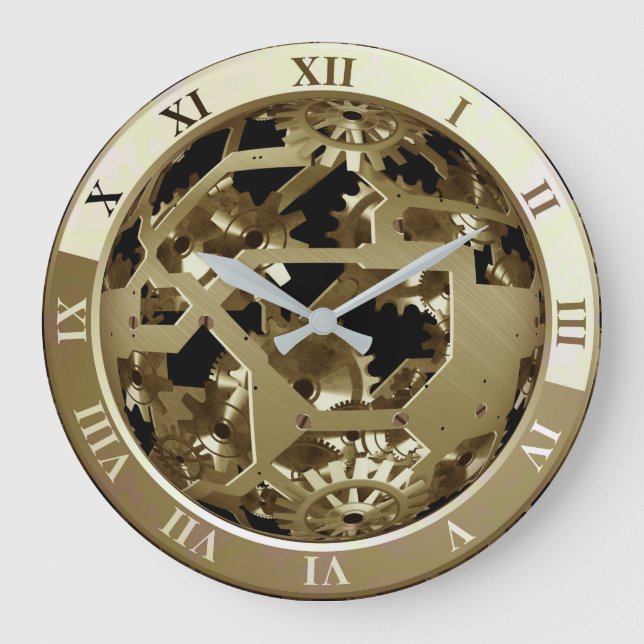 Klocka Mekaniskt vägglås (Framsida)