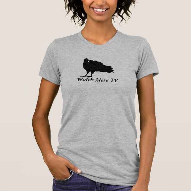 Klocka mer TVgam T-shirt (Framsida)