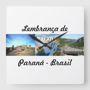 Klocka minne från Paraná Brasilien