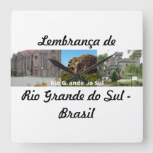 Klocka minne från Rio Grande do Sul