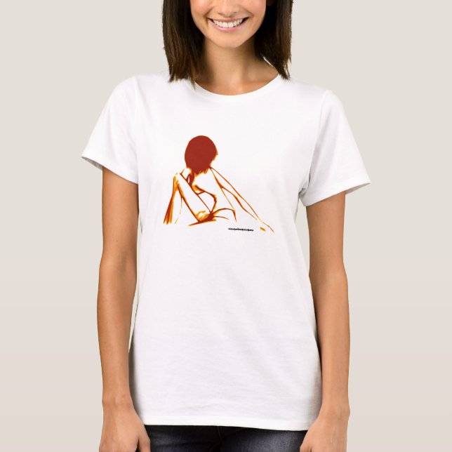 Klocka över tee shirt (Framsida)