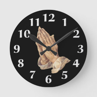 Klocka på Händer Wall Clock