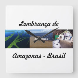 klocka souvenir från Amazonas