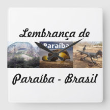 Klocka souvenir från Paraíba