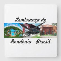 Klocka souvenir från Rondônia