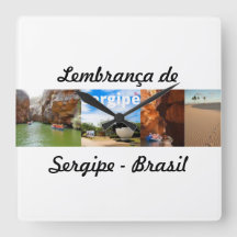 Klocka souvenir från Sergipe Brasilien