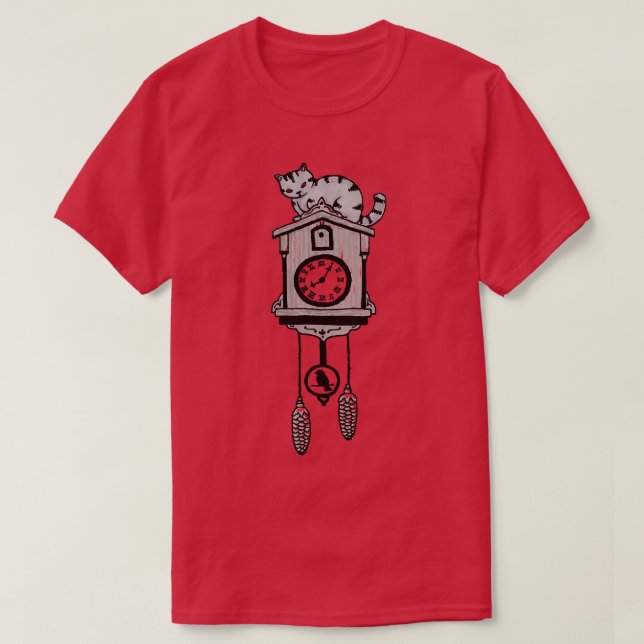 Klocka T Shirt (Design framsida)