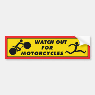 Klocka ut för motorcyklar bildekal