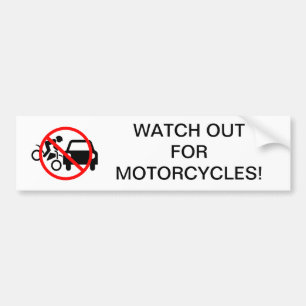 Klocka ut för motorcyklar bildekal