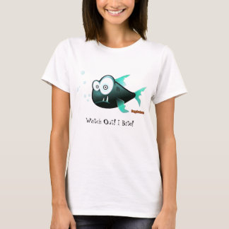 Klocka ut! Jag biter! T-shirt