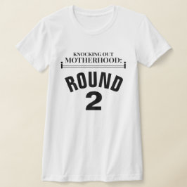 Klocka ut Moderskap Mamma T-Shirt