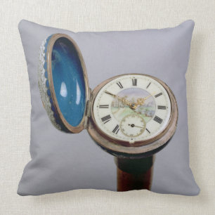Klockagrejkäpp (cloisonneemalj) kudde