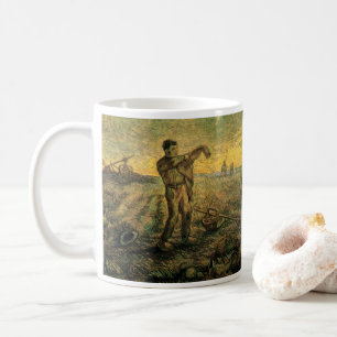 Klockan 12.00 av Vincent van Gogh Kaffemugg