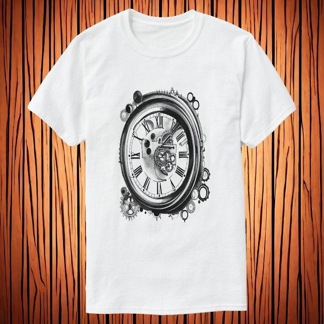 Klockan | AI Art T Shirt (Skapare uppladdad)