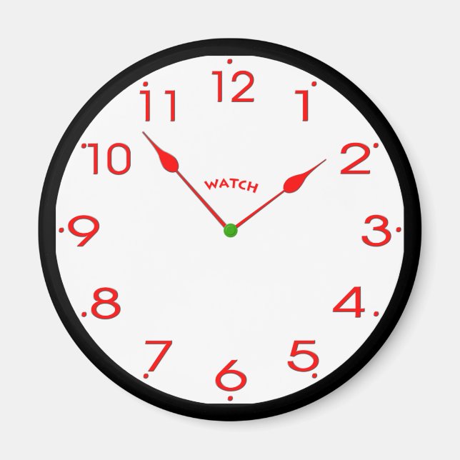 klockan ansikte_01 magnet (Framsidan)