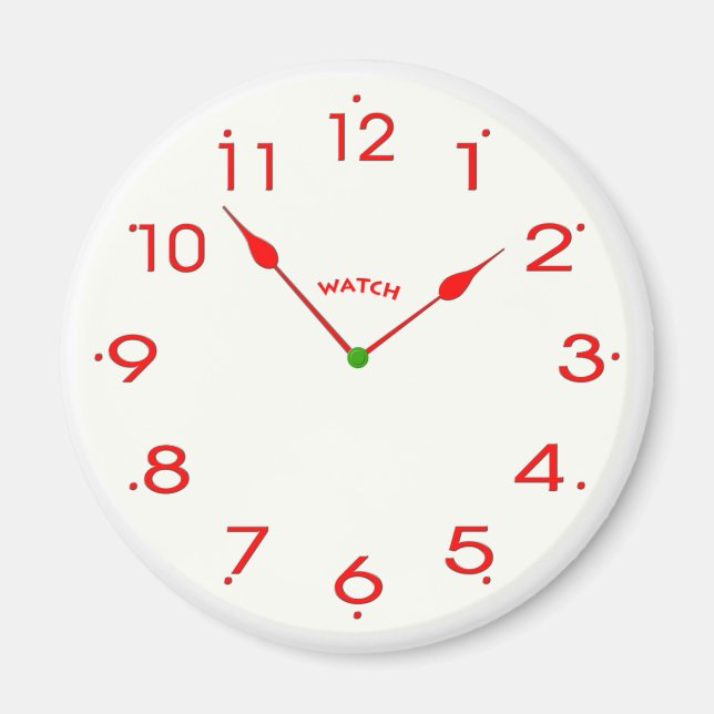 klockan ansikte_02 magnet (Framsidan)