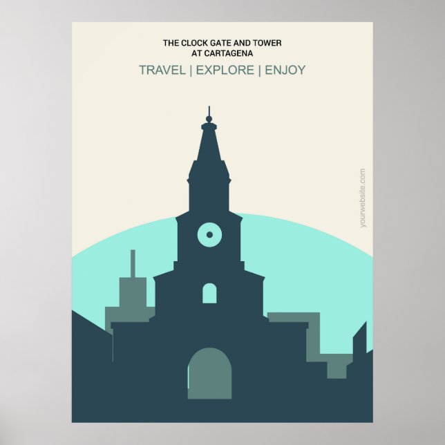 Klockan grind poster (Framsidan)