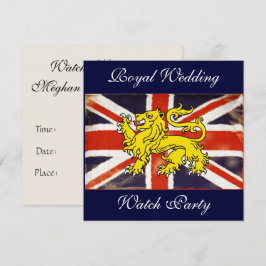 Klockan Harry och Meghan binder det kungliga Inbjudningar