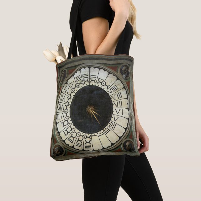 Klockan i Duomo av Paolo Uccello Tygkasse (Närbild)
