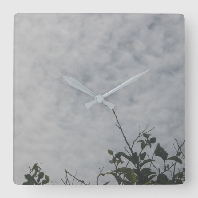 KLOCKART OCH DESIGN FYRKANTIG KLOCKA (Framsida)