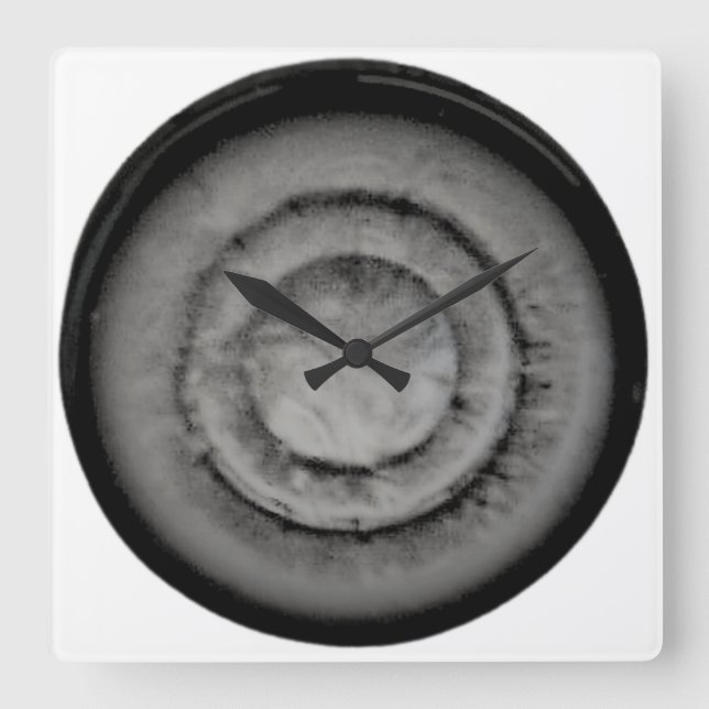 KLOCKART OCH DESIGN FYRKANTIG KLOCKA (Framsida)