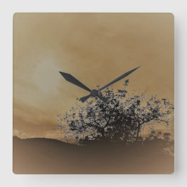 KLOCKART OCH DESIGN FYRKANTIG KLOCKA