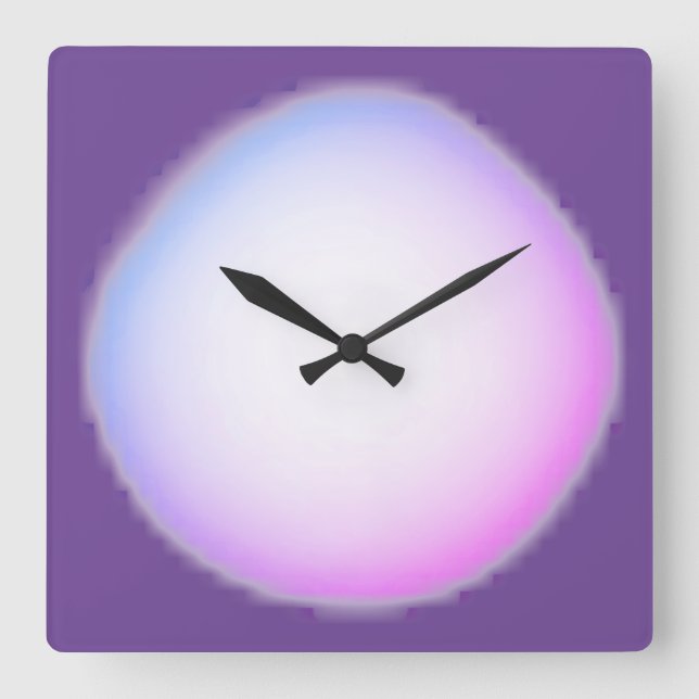 KLOCKART OCH DESIGN FYRKANTIG KLOCKA (Framsida)