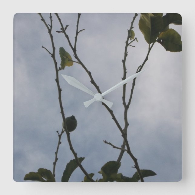 KLOCKART OCH DESIGN FYRKANTIG KLOCKA (Framsida)