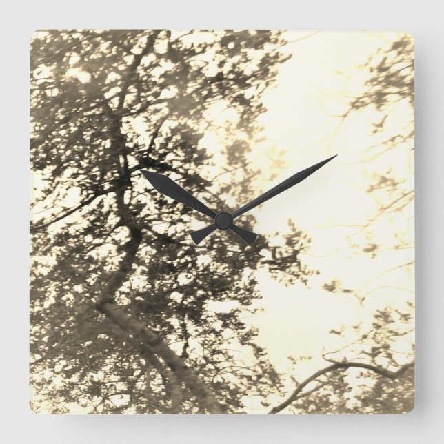 KLOCKART OCH DESIGN FYRKANTIG KLOCKA (Framsida)