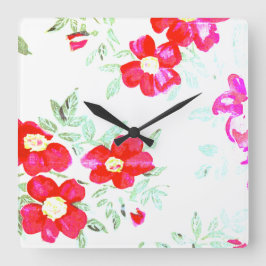 KLOCKART OCH DESIGN FYRKANTIG KLOCKA