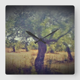 KLOCKART OCH DESIGN FYRKANTIG KLOCKA