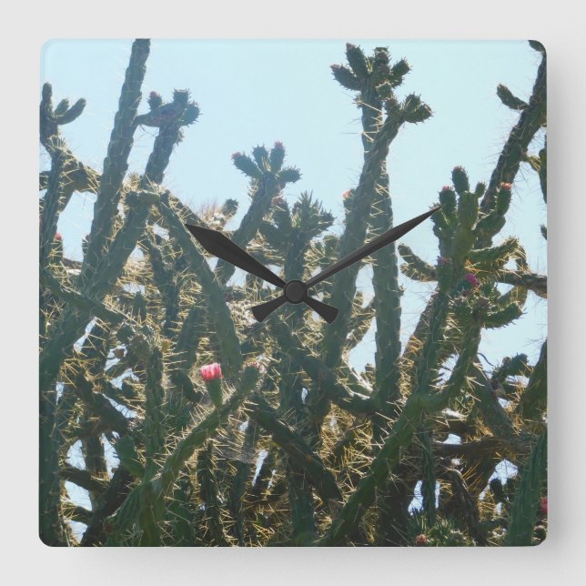 KLOCKART OCH DESIGN FYRKANTIG KLOCKA (Framsida)