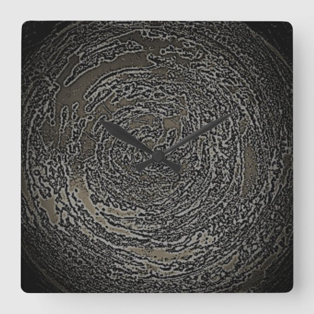 KLOCKART OCH DESIGN FYRKANTIG KLOCKA (Framsida)