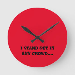 KLOCKART OCH DESIGN RUND KLOCKA