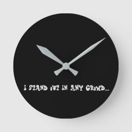 KLOCKART OCH DESIGN RUND KLOCKA