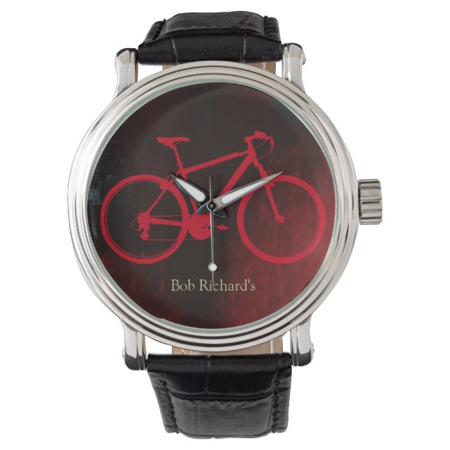 klockcykelsportider armbandsur (Framsida)
