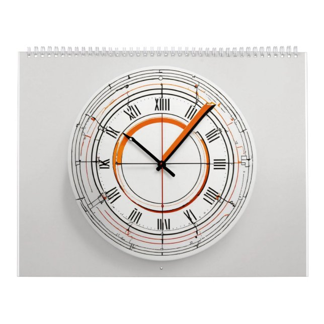 Klockera grafisk kalender (Omslag)