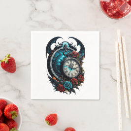 Klocket i oändlighetens mittpunkt. pappersservett