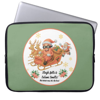 Klockklang & Salami Doft! Laptop Fodral