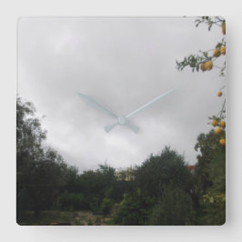 KLOCKKONST OCH DESIGN FYRKANTIG KLOCKA