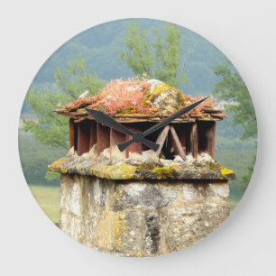 Klocklås för antika Franskar Skorsten väggklocka