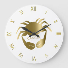 Klocklås för cancerzodiaksymbol stor klocka