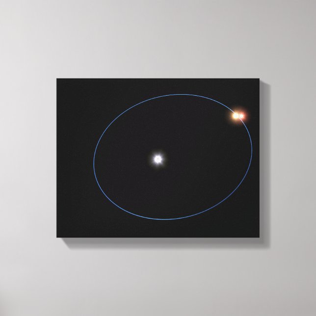 Klockliknande bitar i en trippelstjärnig syst canvastryck (Framsida)