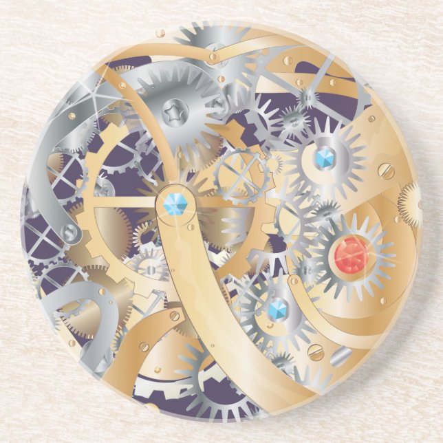 klockmekanism underlägg (Framsidan)